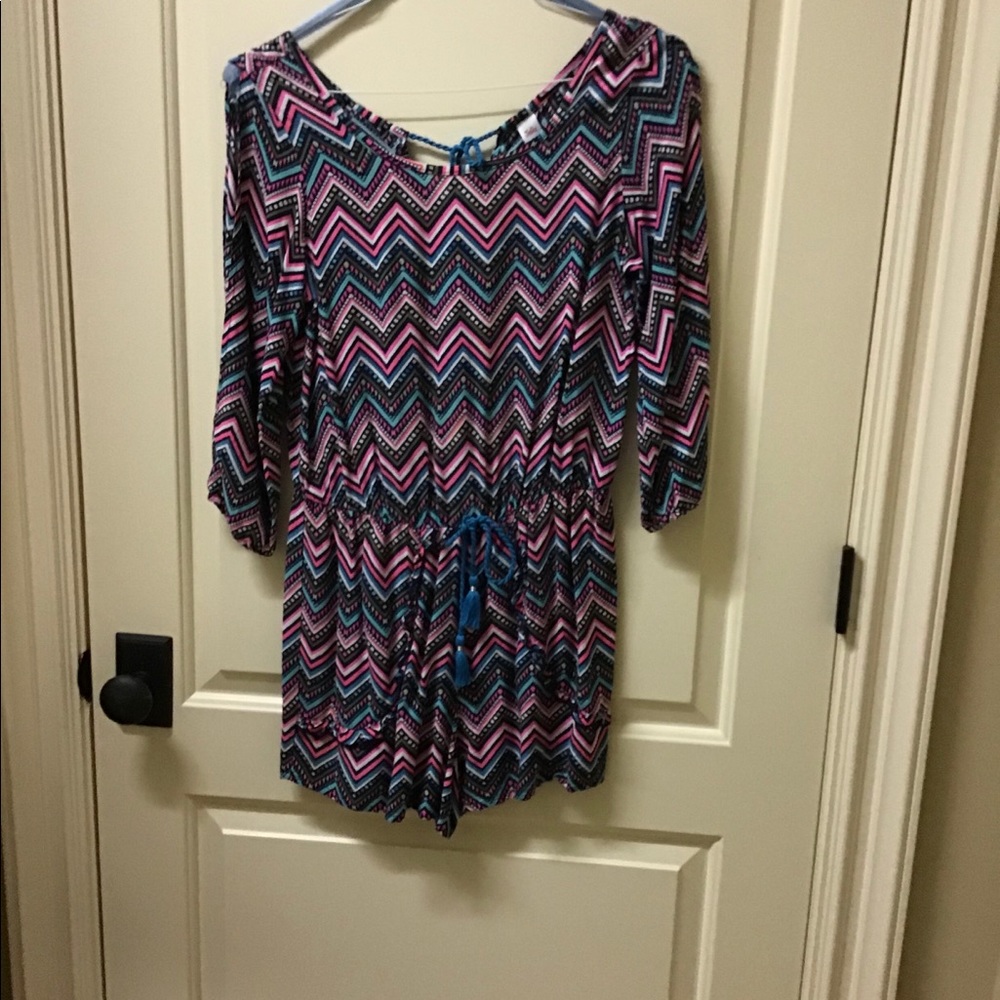 Cute chevron romper for kids!